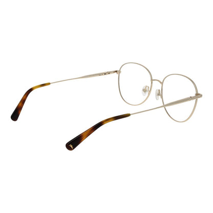 Longchamp Women's Full-Rim Panto Metal Eyeglasses Frames - Gold