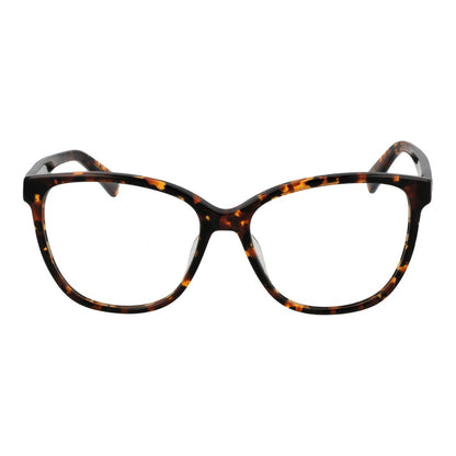 Eyeglasses Frames by Longchamp for women in acetate brown features an refined silhouette, showcasing the refined brown coloured frame and sophisticated full-frame frame design.