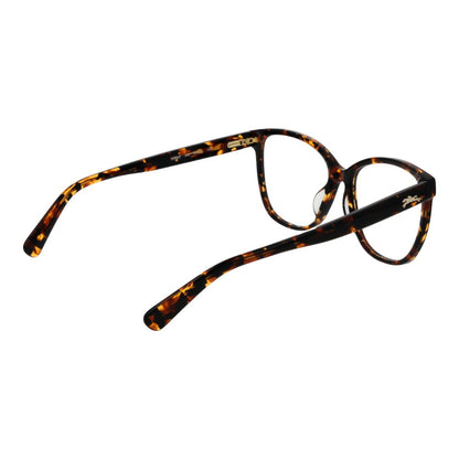 Eyeglasses Frames by Longchamp for women in acetate brown features a refined silhouette, showcasing a refined brown coloured frame and full-frame frame design for a sophisticated, premium look.