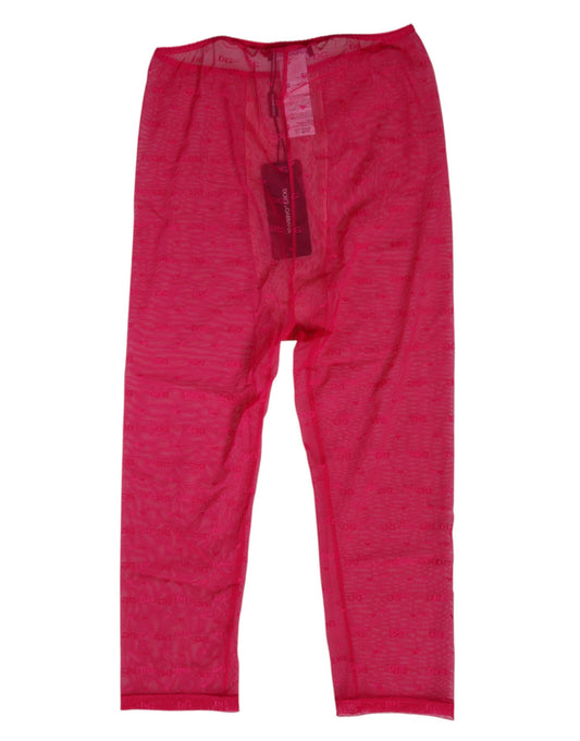 Long Johns from Dolce & Gabbana for women in stretch nylon fuchsia & patterned features a magnificent silhouette from the Women's Stretch Nylon Long Johns collection.