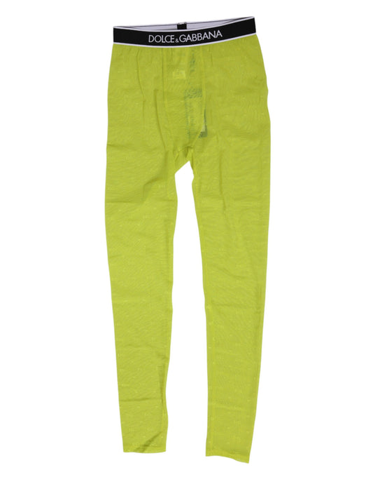 Activewear Leggings by Dolce & Gabbana for women in polyamide nylon & lace green & patterned features an dynamic leggings with long and , showcasing functional .