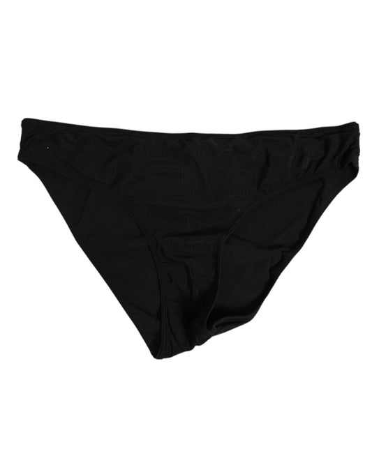 Underpants Briefs by Dolce & Gabbana for women in stretch nylon black features a discreet silhouette, showcasing the discreet design and refined cut of this Women's Stretch Nylon Underpants Briefs for a truly discreet finish.