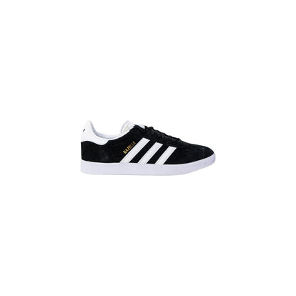 Sneakers by Adidas Originals for men in polyethylene & polyurethane black & striped features an sumptuous design from the Men's Low-Top Casual Polyethylene & Polyurethane Sneakers collection, highlighting a sumptuous low-top casual style for a premium, high-fashion look.