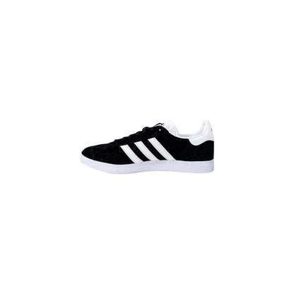 Sneakers by Adidas Originals for men in polyethylene & polyurethane black & striped presents a sumptuous silhouette from the Men's Low-Top Casual Polyethylene & Polyurethane Sneakers collection, showcasing a sumptuous low-top casual style for an elevated aesthetic.