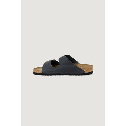 Birkenstock Women's Suede Leather & Cork Slippers - Black