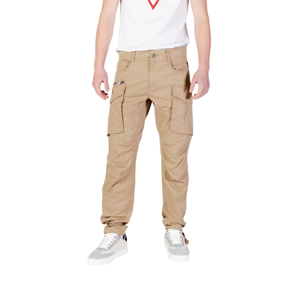 Jeans by Replay for men in stretch denim cotton beige features an sartorial relaxed-fit & regular-fit and long with a cut for a sartorial finish.