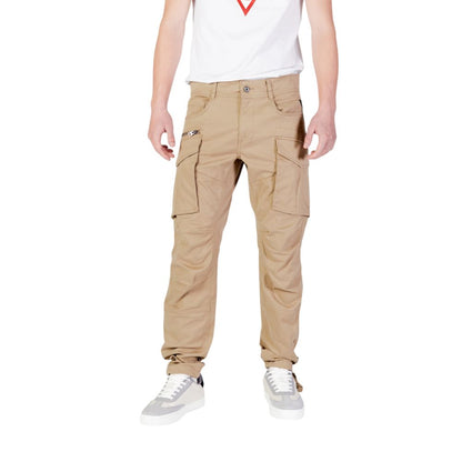 Jeans by Replay for men in stretch denim cotton beige features an sartorial relaxed-fit & regular-fit and long with a cut for a sartorial finish.