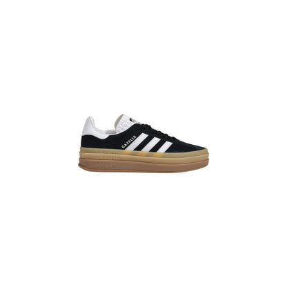 Adidas Originals Women's Casual Suede Leather & Rubber Sneakers - Black Striped