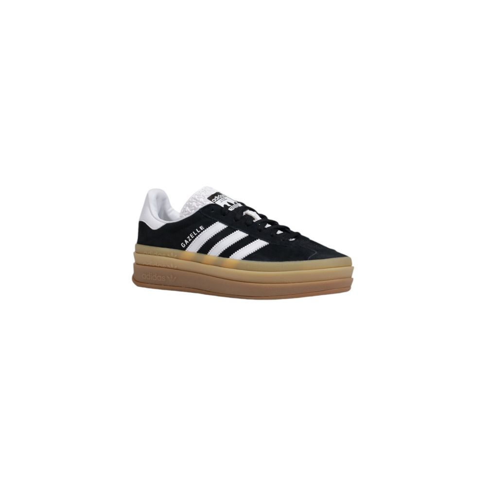 Adidas Originals Women's Casual Suede Leather & Rubber Sneakers - Black Striped