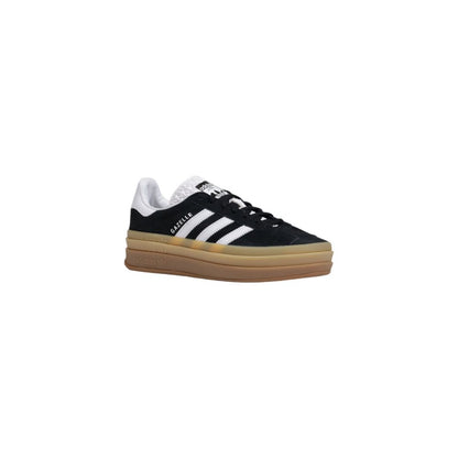 Adidas Originals Women's Casual Suede Leather & Rubber Sneakers - Black Striped