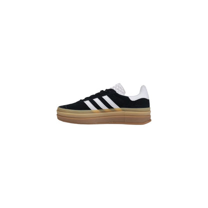 Adidas Originals Women's Casual Suede Leather & Rubber Sneakers - Black Striped