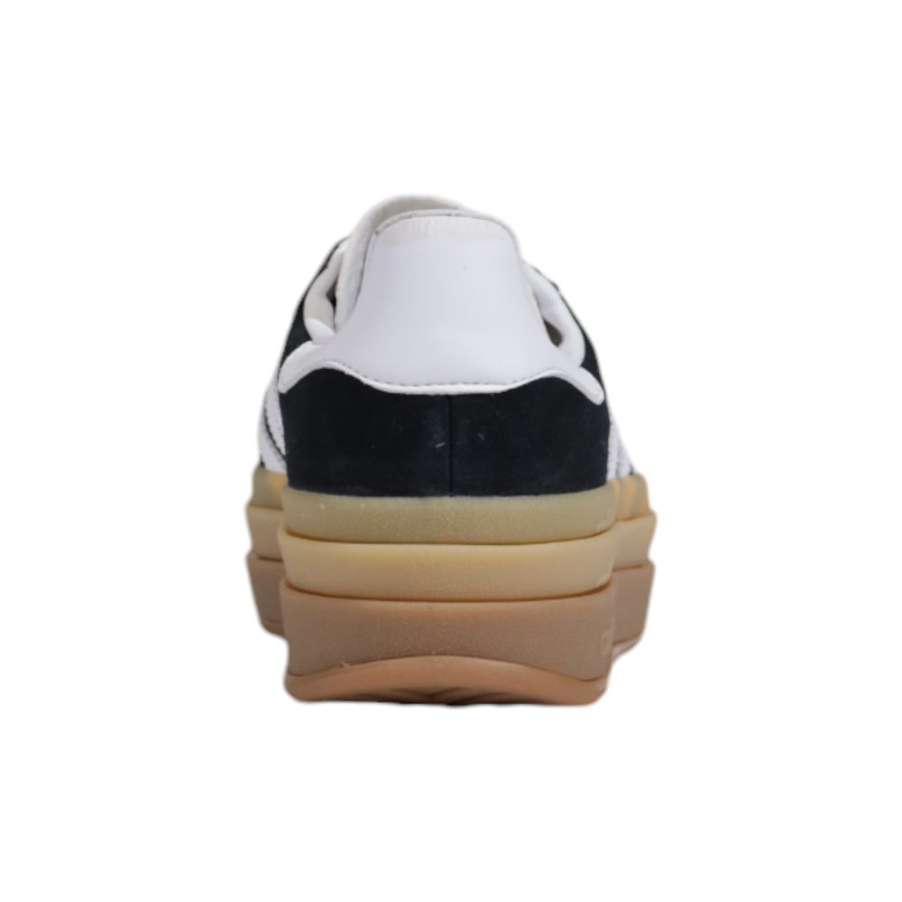 Adidas Originals Women's Casual Suede Leather & Rubber Sneakers - Black Striped
