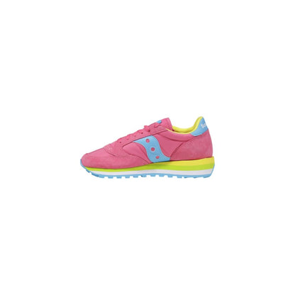 Sneakers by Saucony for women in suede leather & rubber multicolor features an opulent silhouette from the Women's Lightweight Casual Suede Leather & Rubber Sneakers collection, showcasing a signature casual style with an opulent finish.