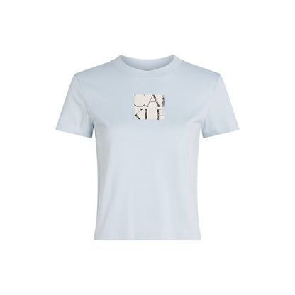 Calvin Klein Jeans Women's Cotton T-Shirt - Blue