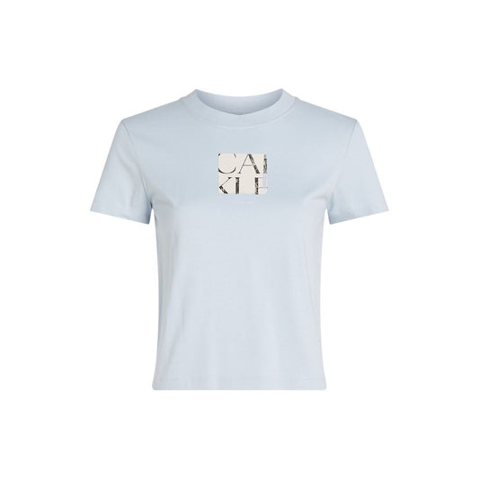 Calvin Klein Jeans Women's Cotton T-Shirt - Blue