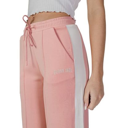Activewear Jogger Pants by Guess Active for women in stretch polyester multicolor features an kinetic and long with a , showcasing high-performance for an kinetic look.