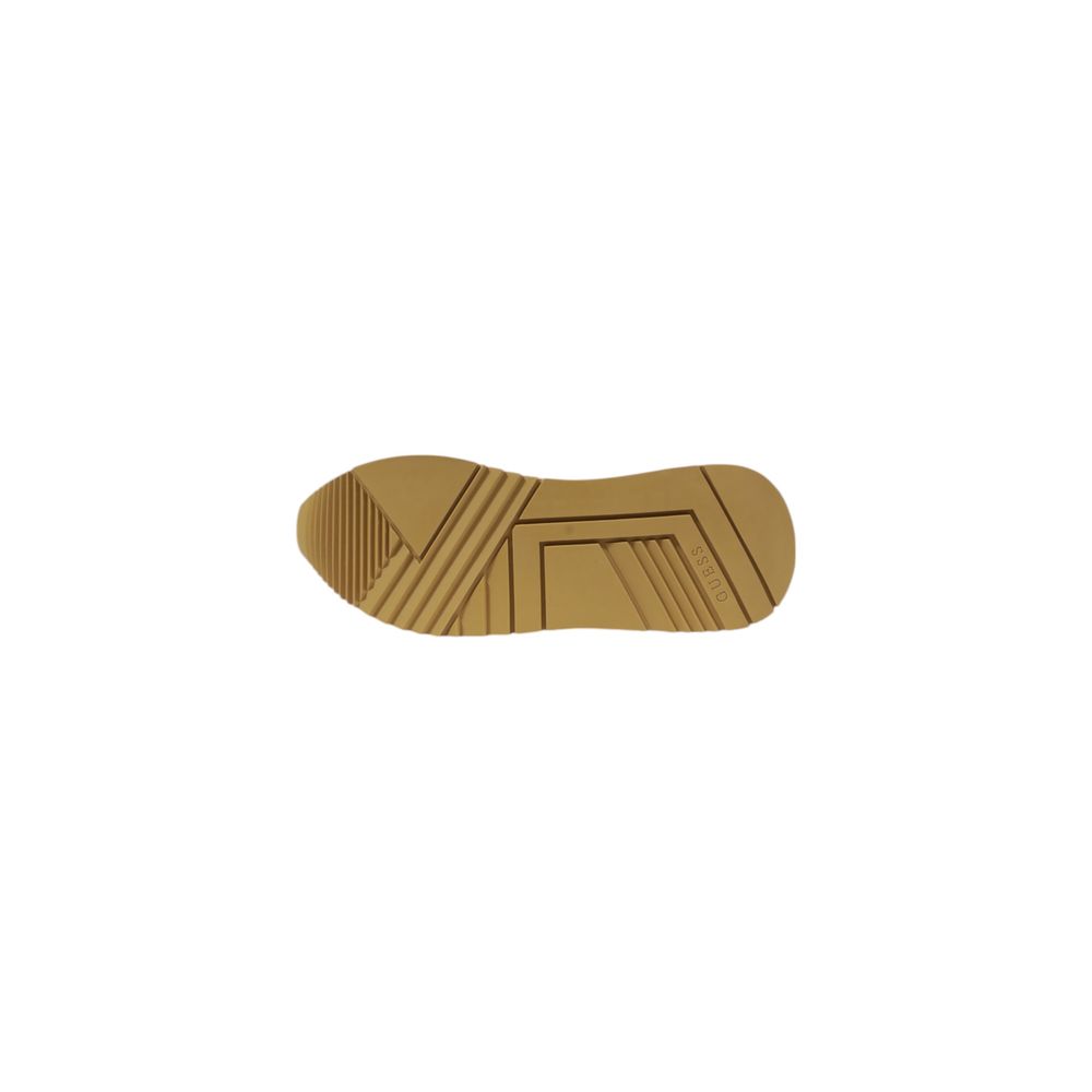 Sneakers by Guess for women in polyester & polyurethane beige features an opulent silhouette from the Women's Lightweight Athletic Slip-On Casual Polyester & Polyurethane Sneakers collection, showcasing a signature athletic slip-on casual style with an opulent finish.