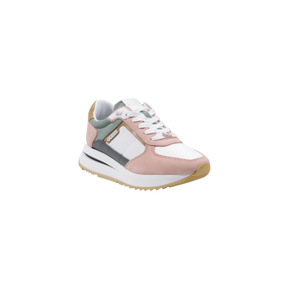 Sneakers by Guess for women in polyester polyurethane & rubber multicolor presents a sumptuous silhouette, artfully capturing the essence of the Women's Padded Low-Top Casual Polyester Polyurethane & Rubber Sneakers with its sumptuous low-top casual style design.