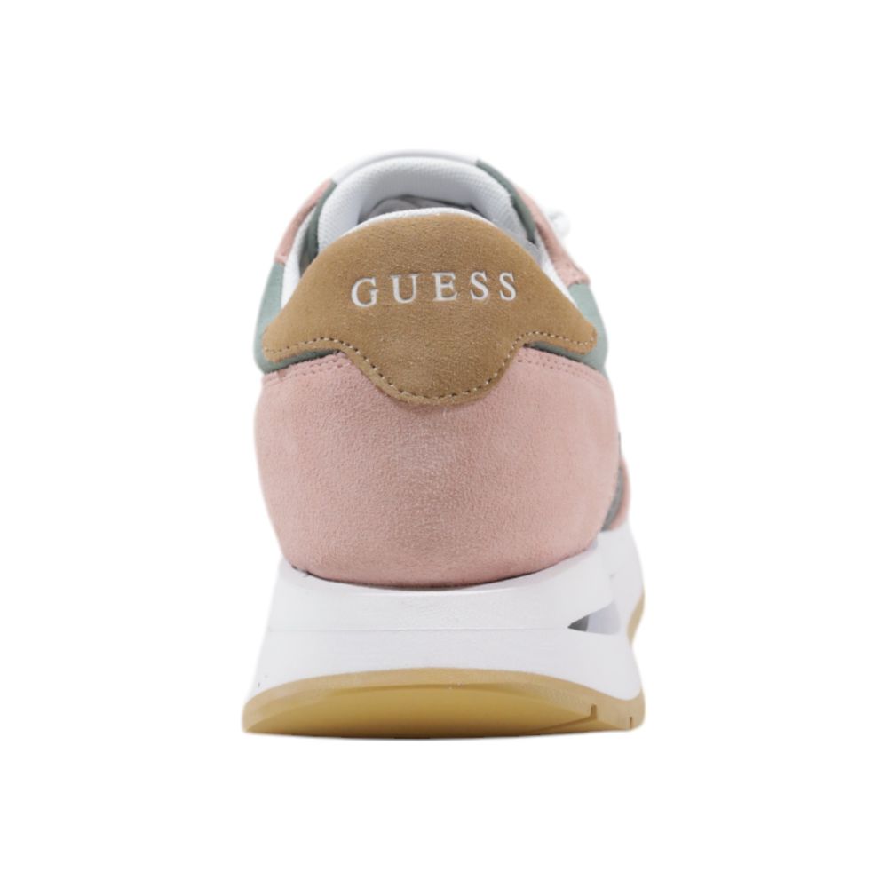 Sneakers by Guess for women in polyester polyurethane & rubber multicolor presents a sumptuous silhouette, artfully capturing the essence of the Women's Padded Low-Top Casual Polyester Polyurethane & Rubber Sneakers with its sumptuous low-top casual style design.