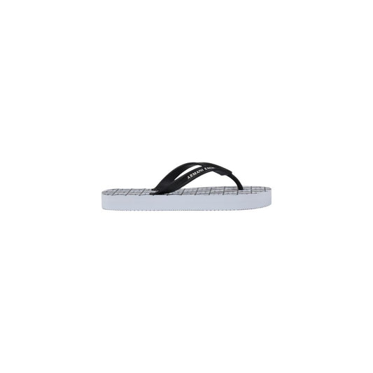 Flip-Flop Sandals by Armani Exchange for women in rubber white features an architectural design from the Women's Lightweight Rubber Flip-Flop Sandals collection, defined by a architectural and for a architectural finish.