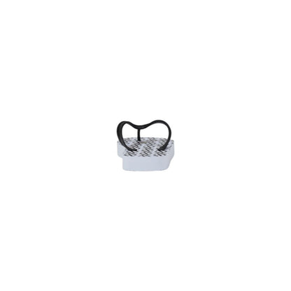 Flip-Flop Sandals by Armani Exchange for women in rubber and white presents a sculptural silhouette, showcasing the signature style of the Women's Lightweight Rubber Flip-Flop Sandals with a sculptural and sculptural .
