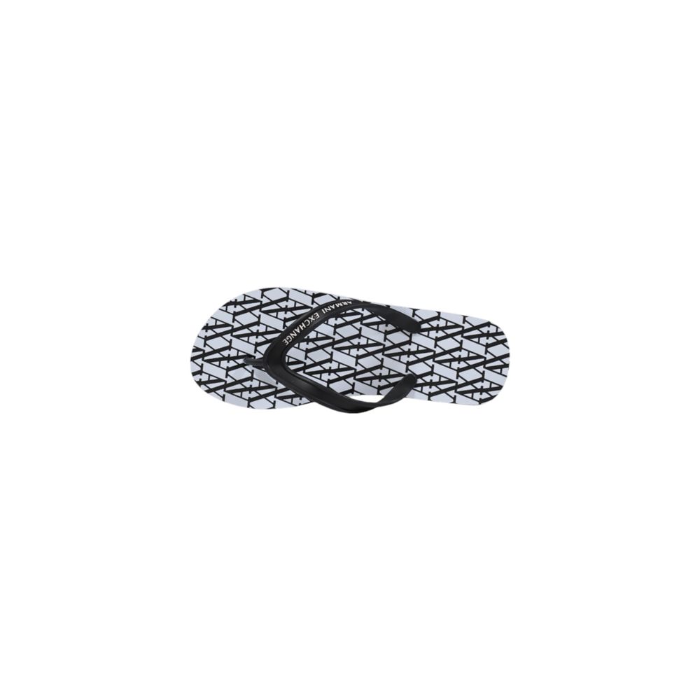 Flip-Flop Sandals by Armani Exchange for women in rubber white features an statuesque Women's Lightweight Rubber Flip-Flop Sandals silhouette with a refined and elegant .