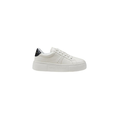 Sneakers by Armani Exchange for women in polyester black features an opulent silhouette from the Women's Casual Polyester Sneakers collection, showcasing a signature casual style with an opulent finish.