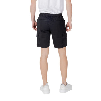 Hugo Boss Men's Stretch Cotton Bermuda Shorts - Black