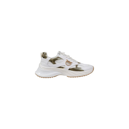 Sneakers by PINKO for women in leather white features a sumptuous design, perfectly showcasing the sumptuous casual style of this Women's Casual Leather Sneakers.