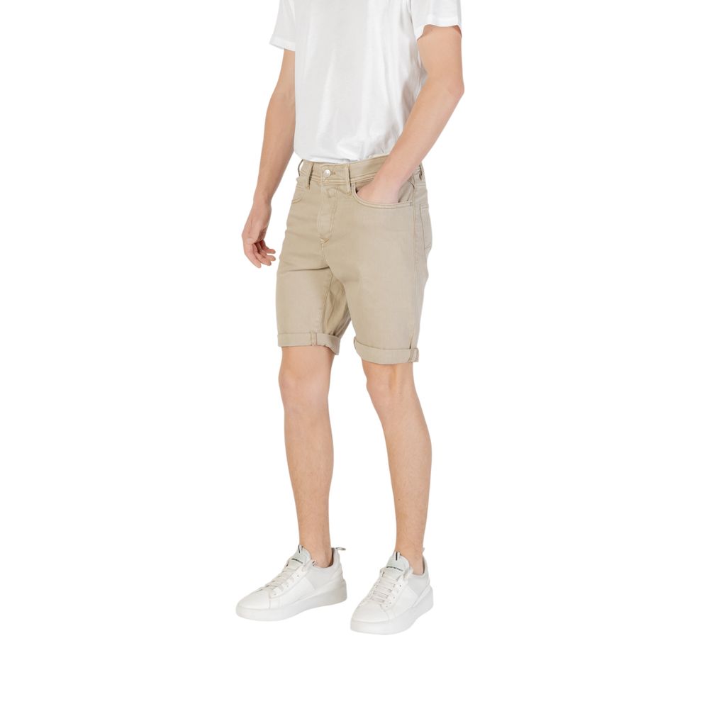 Replay Men's Stretch Cotton Bermuda Shorts - Green