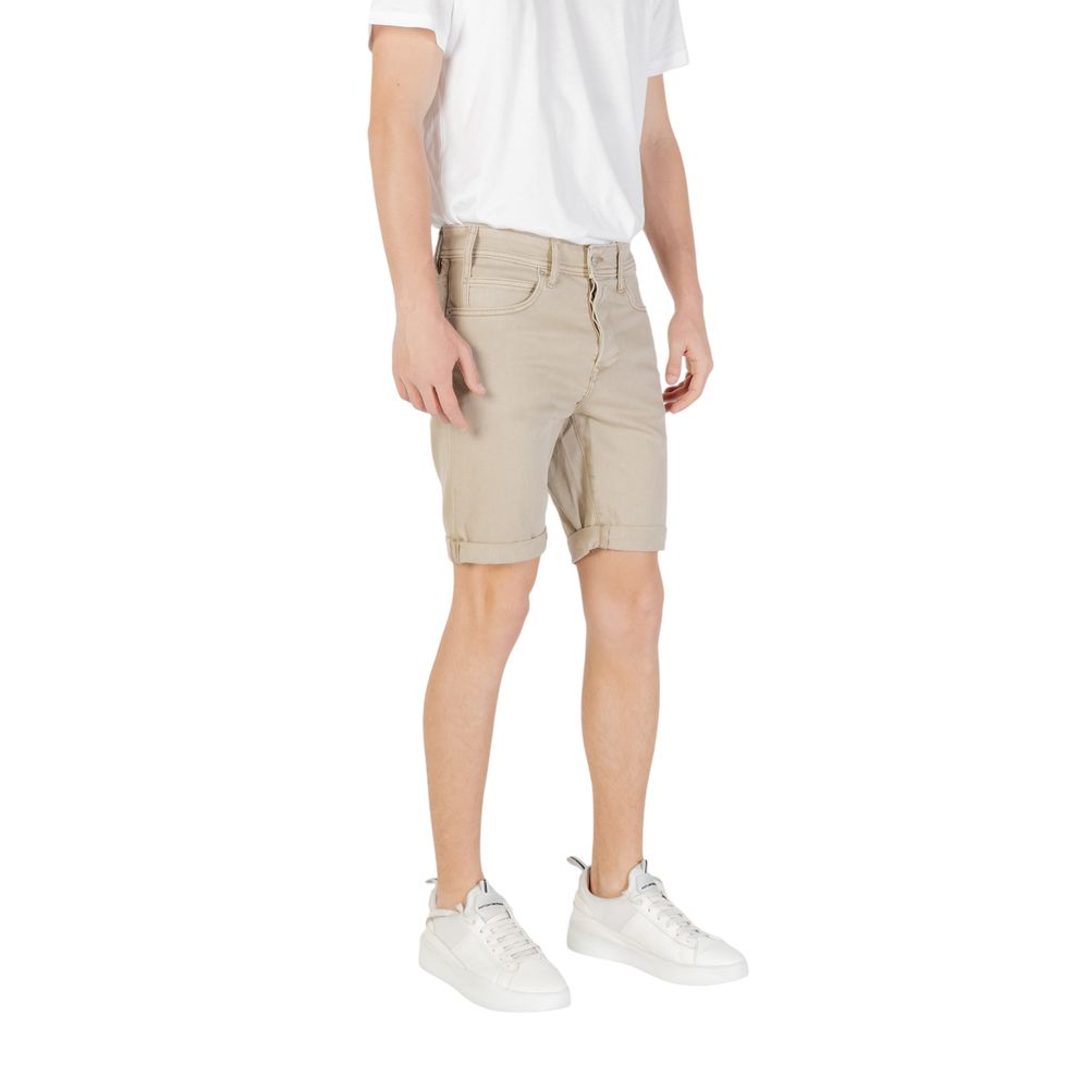 Replay Men's Stretch Cotton Bermuda Shorts - Green