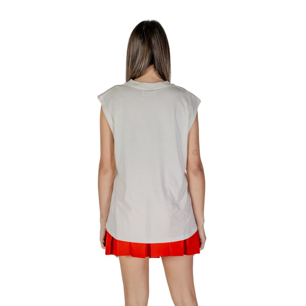 Replay Women's Cotton Canvas Tank Top - Cream