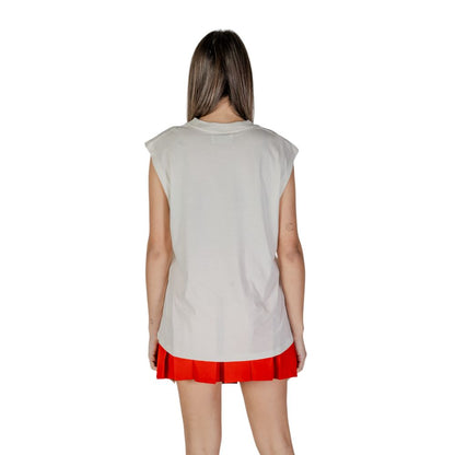 Replay Women's Cotton Canvas Tank Top - Cream