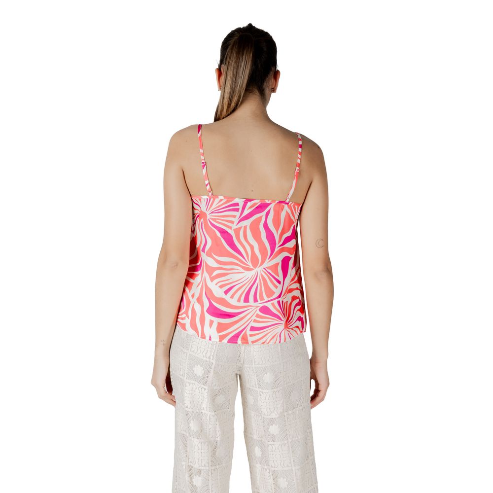 Tank Top by Only for women in polyester multicolor showcases a perennial silhouette, artfully detailed with a design and a perennial .