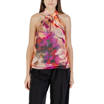 Morgan De Toi Women's Lightweight Long-Sleeve Polyester Shirt - Pink