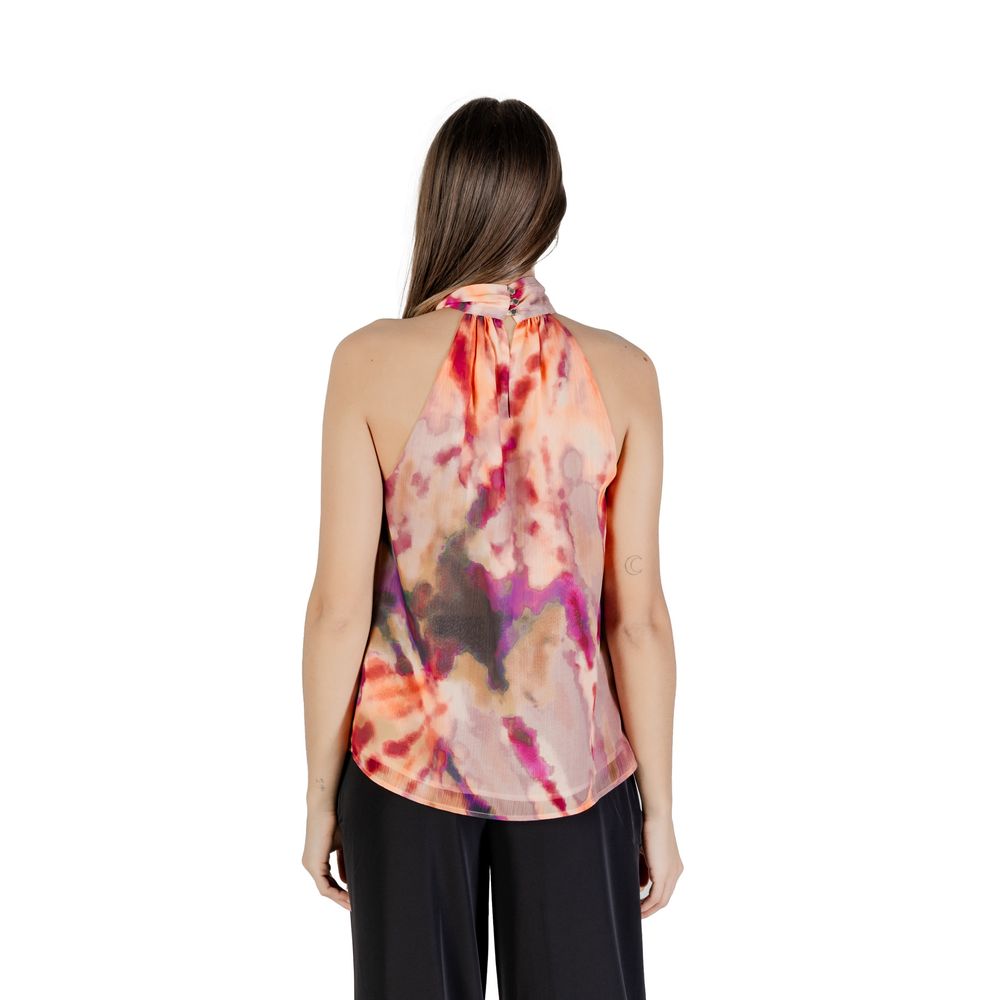 Morgan De Toi Women's Lightweight Long-Sleeve Polyester Shirt - Pink