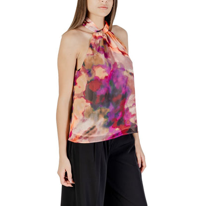Morgan De Toi Women's Lightweight Long-Sleeve Polyester Shirt - Pink