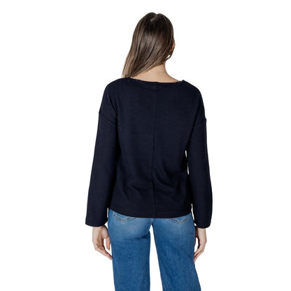 Sweatshirt by Street One for women in polyester & viscose blue features an magnificent silhouette, showcasing a sophisticated and detail for a truly magnificent finish.