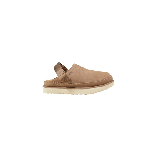 Platform Pumps Heels by UGG for women in polyester beige features a effortless chic silhouette, showcasing the Women's Polyester Platform Pumps Heels design with a effortless chic platform and for a effortless chic finish.