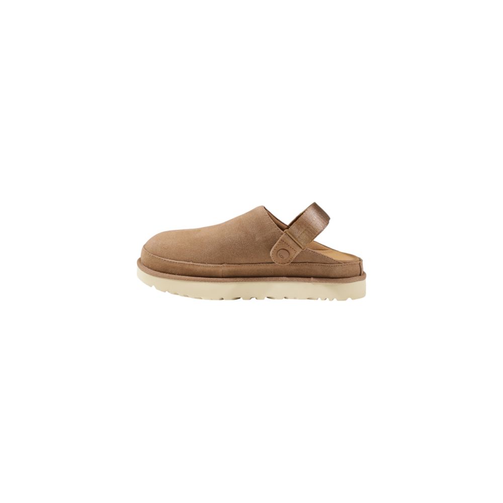 Platform Pumps Heels by UGG for women in polyester beige showcases a effortless chic silhouette, perfectly accentuating Women's Polyester Platform Pumps Heels with a effortless chic platform and effortless chic .