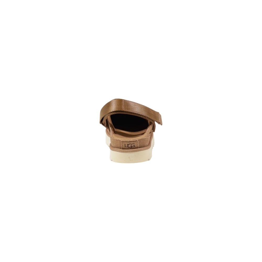 Platform Pumps Heels by UGG for women in polyester beige features a effortlessly chic Women's Polyester Platform Pumps Heels design with a sophisticated platform and elegant .