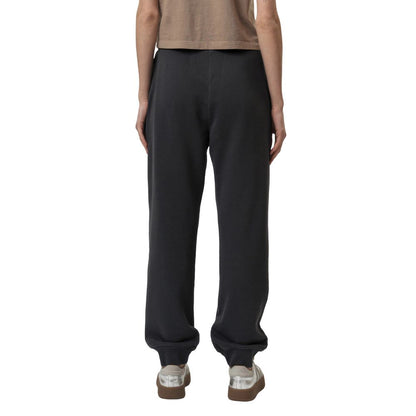 Activewear Jogger Pants by Calvin Klein Jeans for women in cotton gray features a contemporary silhouette with , a contemporary relaxed-fit, long hem, and for a premium, high-performance aesthetic.