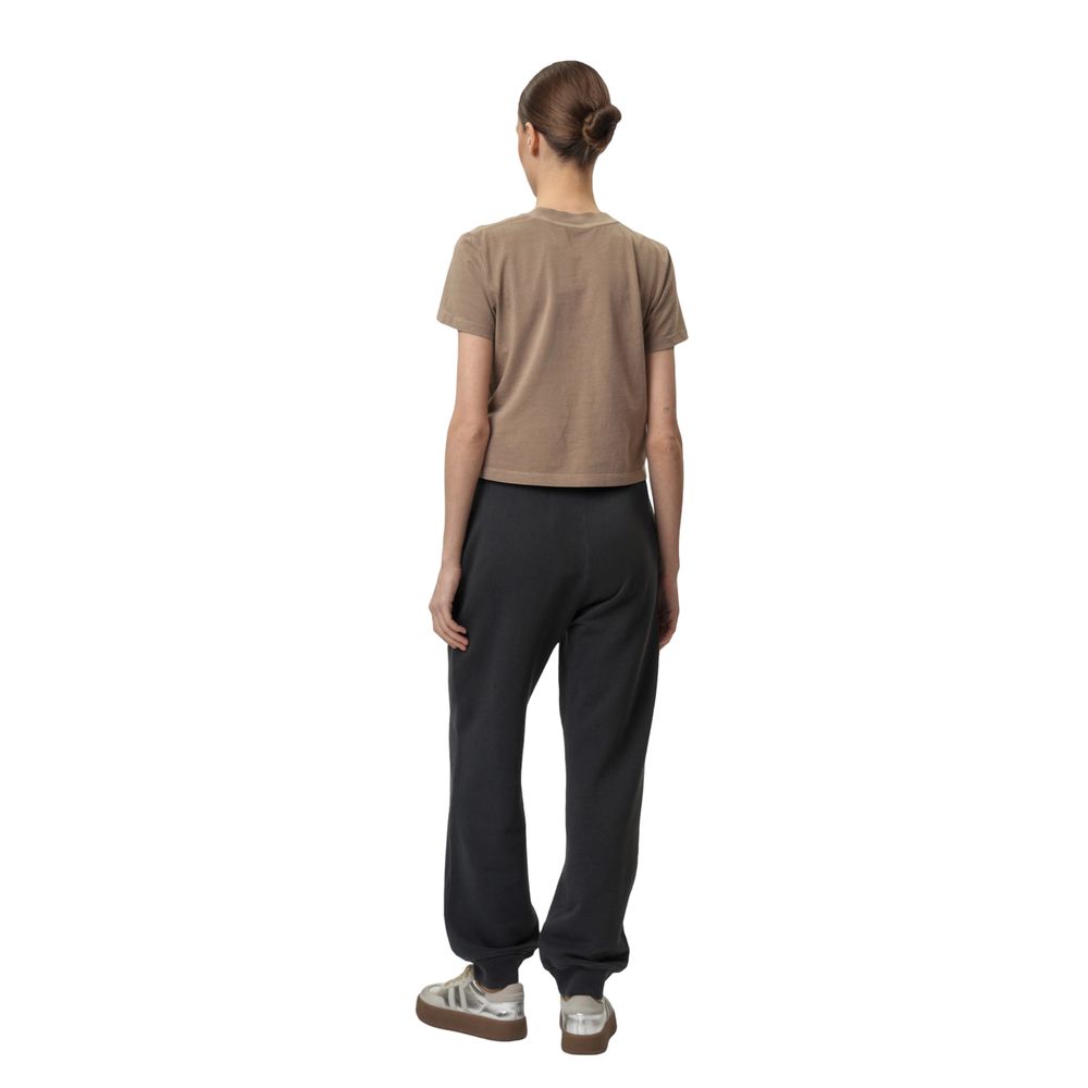 Activewear Jogger Pants by Calvin Klein Jeans for women in cotton gray features a athletic relaxed-fit with a and long, showcasing athletic for a sophisticated performance look.