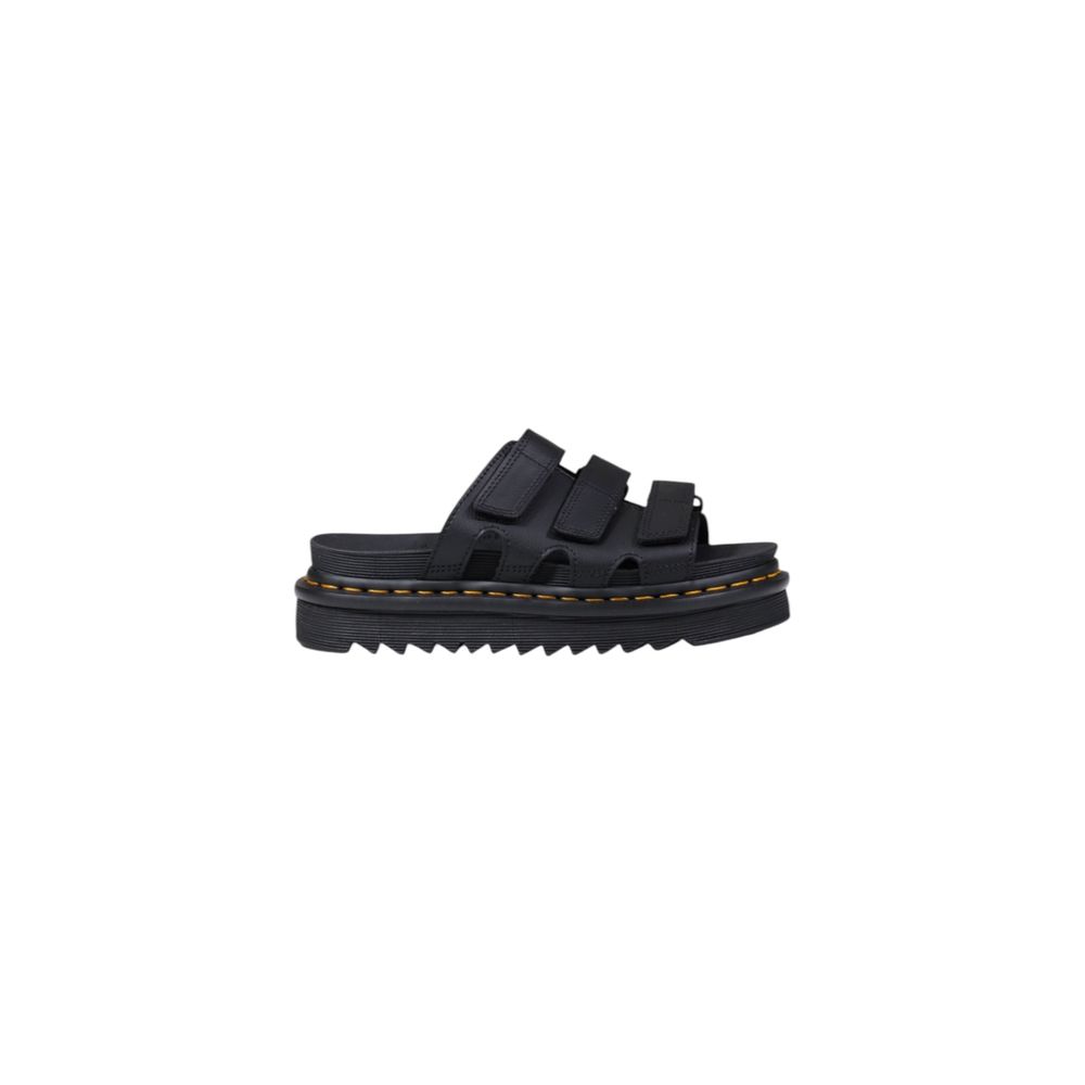 Dr. Martens Women's Leather Platform Sliders Pumps Heels - Black