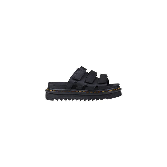 Dr. Martens Women's Leather Platform Sliders Pumps Heels - Black