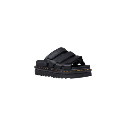 Dr. Martens Women's Leather Platform Sliders Pumps Heels - Black