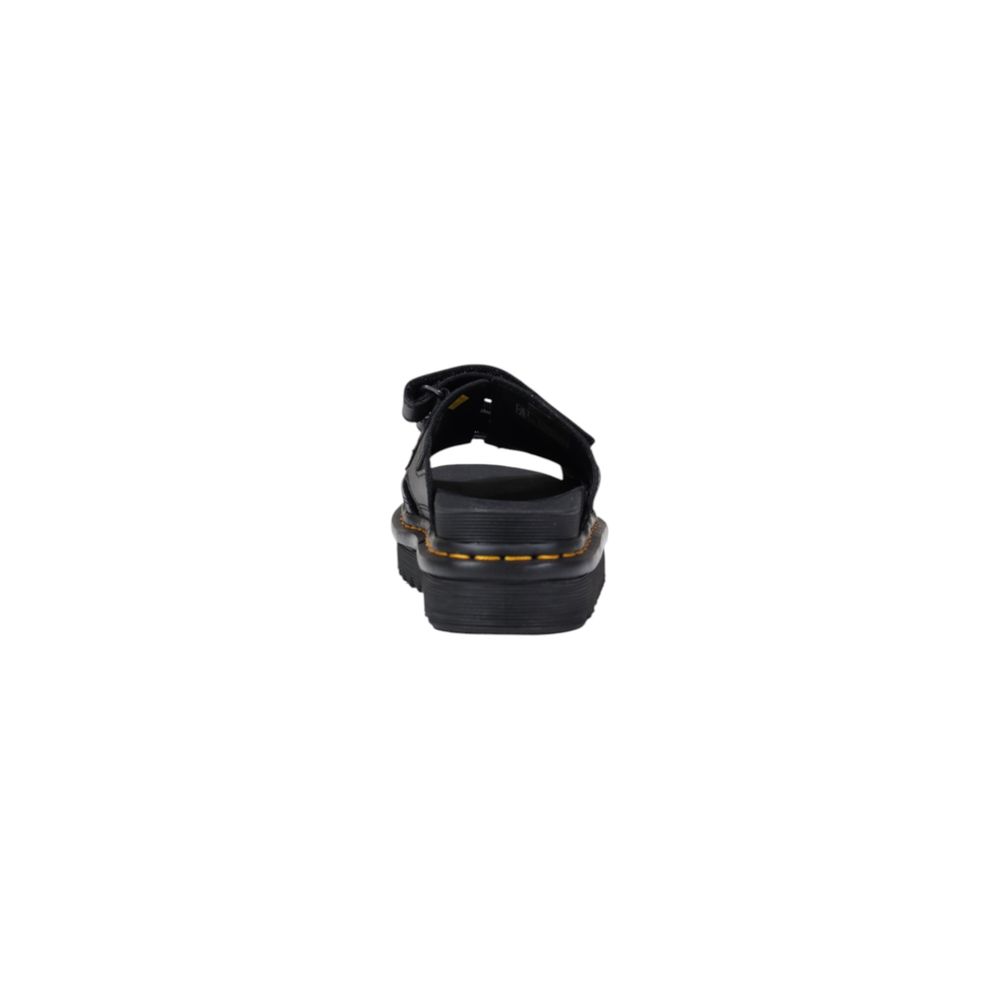 Dr. Martens Women's Leather Platform Sliders Pumps Heels - Black