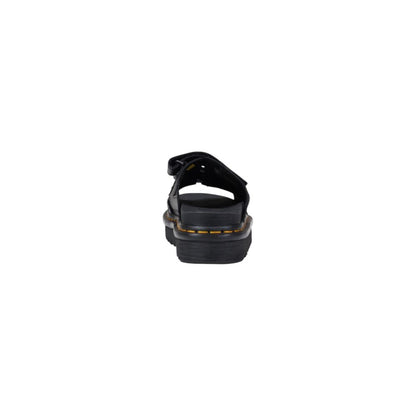 Dr. Martens Women's Leather Platform Sliders Pumps Heels - Black