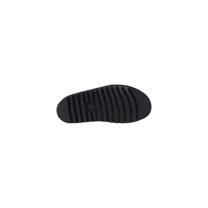 Dr. Martens Women's Leather Platform Sliders Pumps Heels - Black