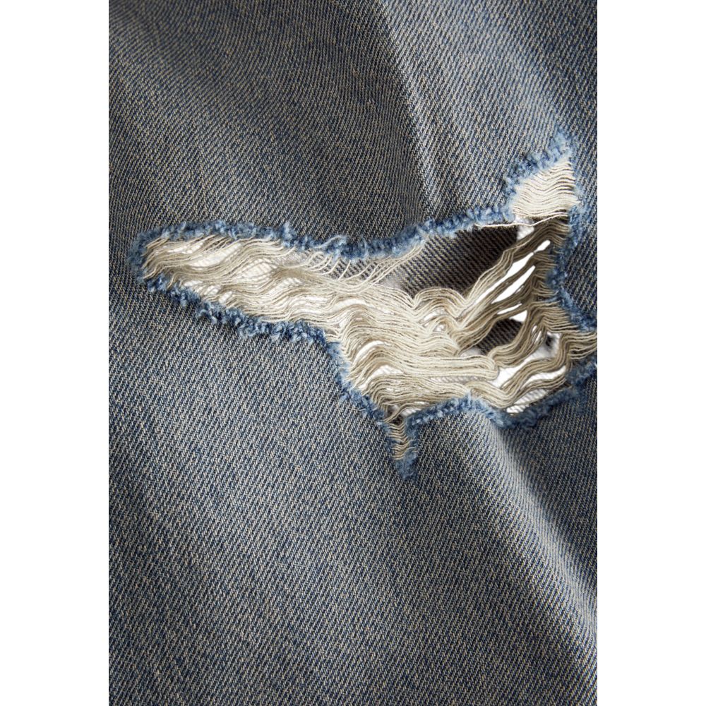 Jeans by Jack Jones for men in stretch denim cotton blue features an sophisticated and relaxed-fit, regular-fit & wide with a precise long, creating a sophisticated and sophisticated silhouette.